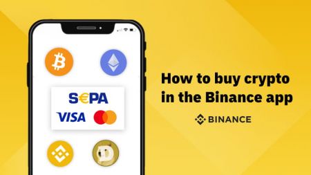 How to buy crypto with SEPA or credit card in the Binance app