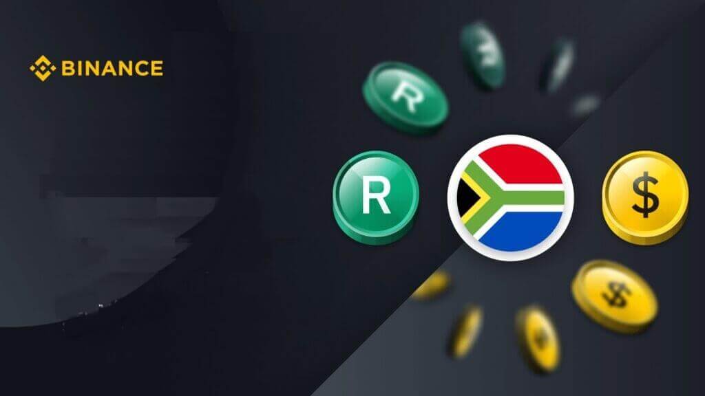 Depot Südafrikanesche Rand (ZAR) op Binance iwwer Web a Mobile App