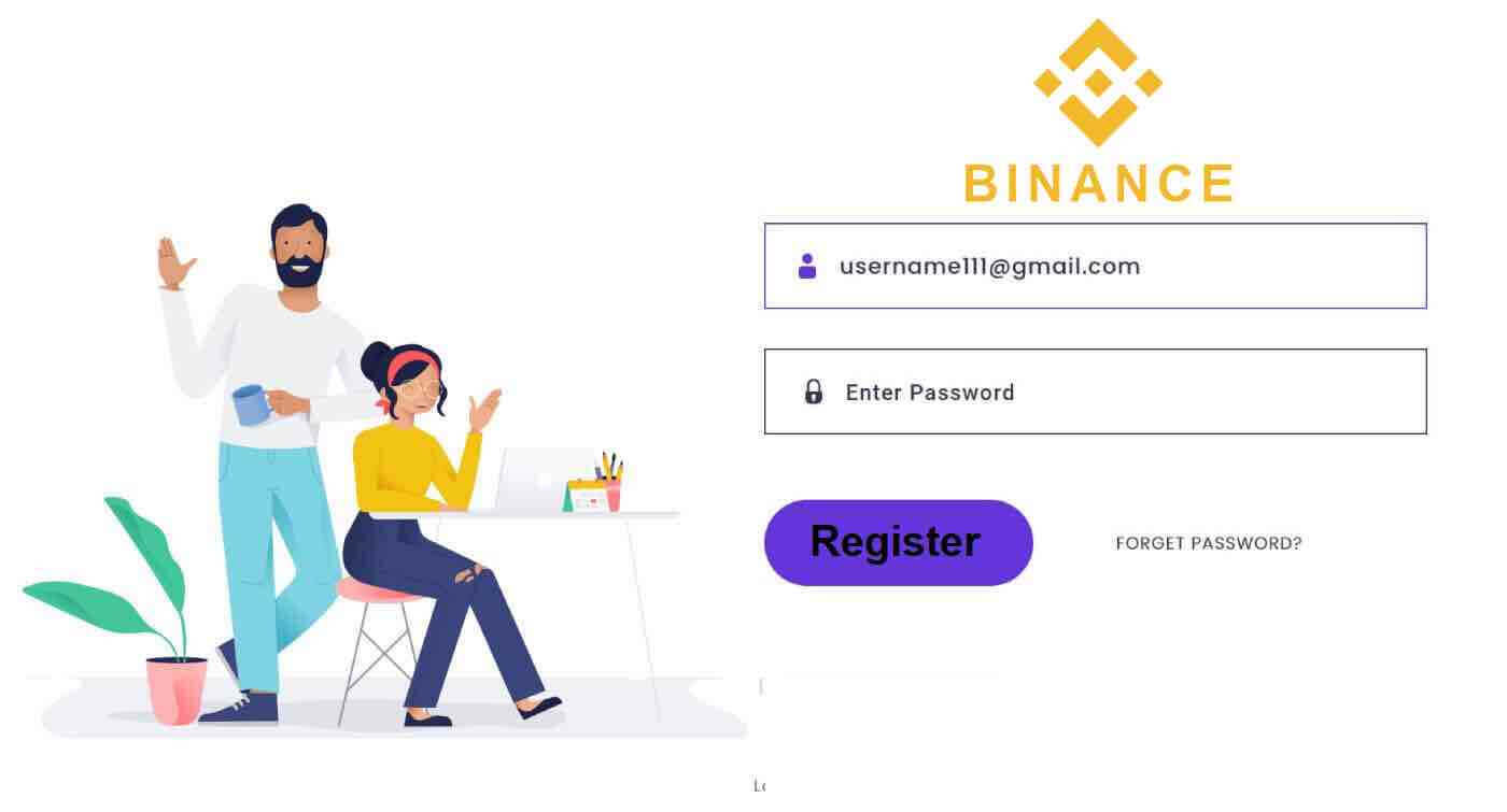 Hvernig á að opna viðskiptareikning og skrá sig á Binance