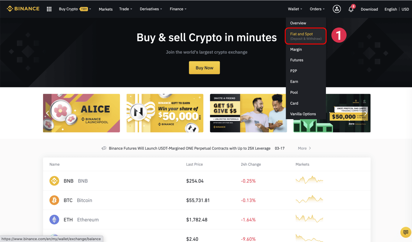 Wie man TRY auf Binance über ININAL einzahlt/abhebt Wie man TRY auf Binance über ININAL einzahlt/abhebt