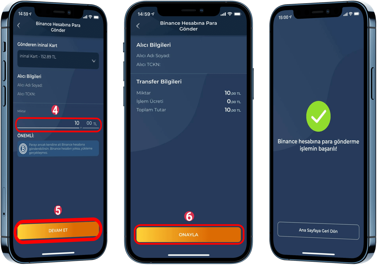 Wie man TRY auf Binance über ININAL einzahlt/abhebt Wie man TRY auf Binance über ININAL einzahlt/abhebt