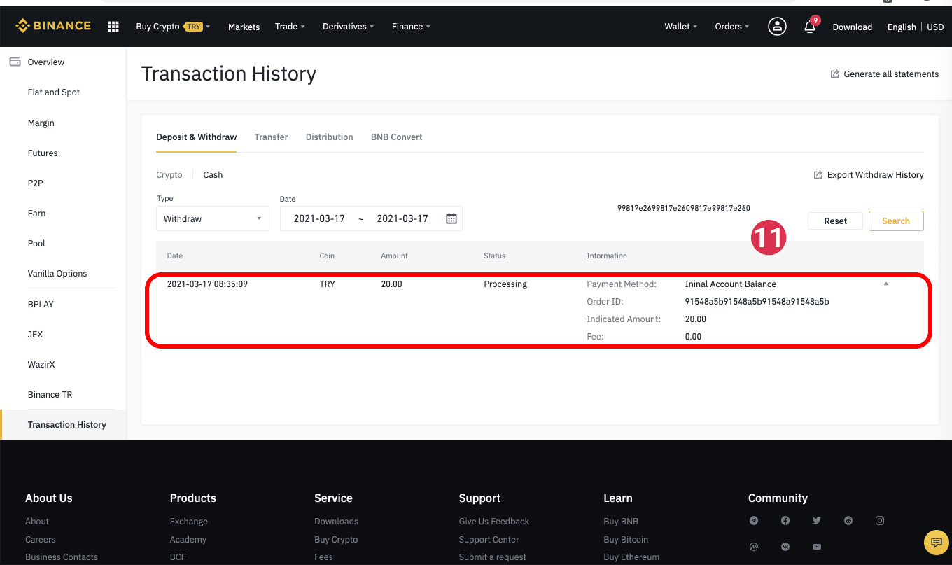 Wie man TRY auf Binance über ININAL einzahlt/abhebt Wie man TRY auf Binance über ININAL einzahlt/abhebt