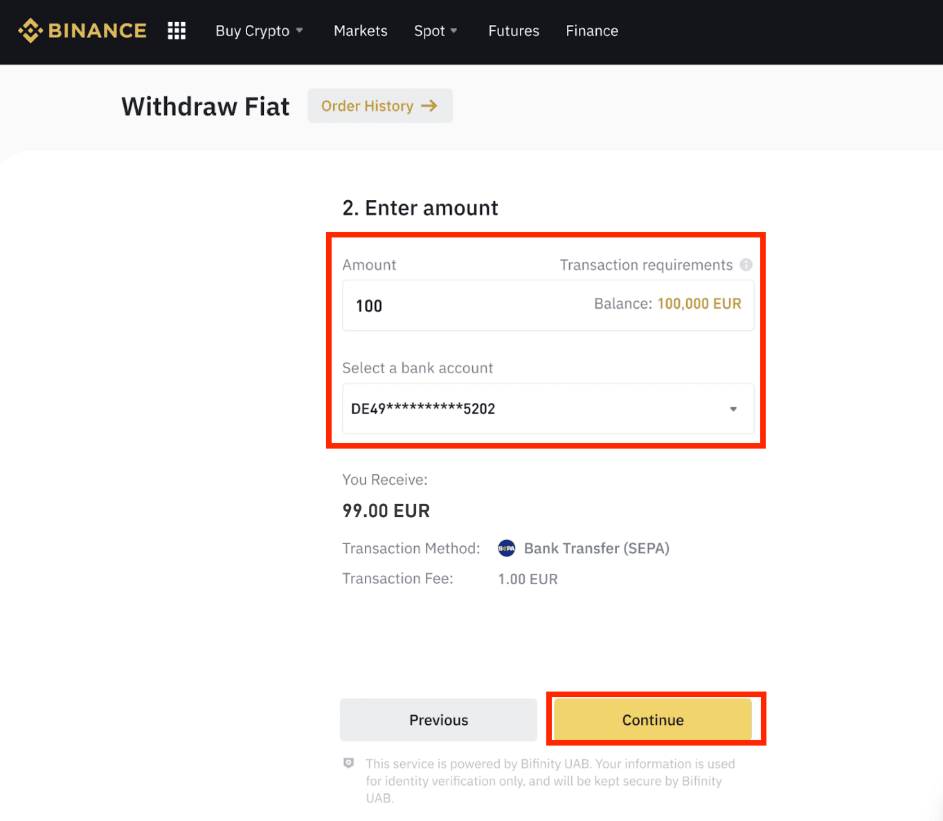 SEPA 은행 송금을 통해 Binance에 EUR 및 피아트 통화를 입출금하는 방법 SEPA 은행 송금을 통해 Binance에 EUR 및 피아트 통화를 입출금하는 방법