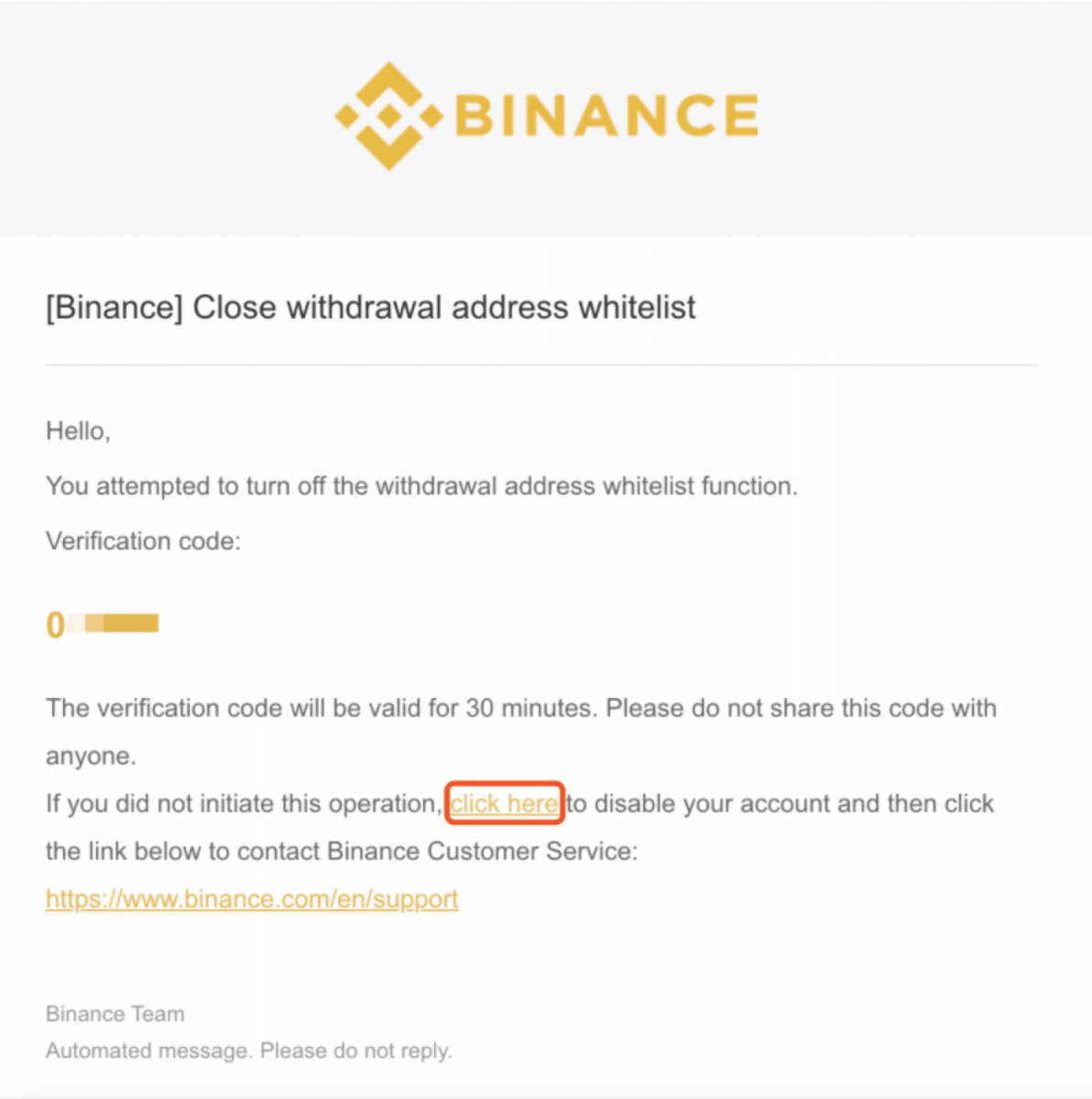how to add withdrawal address on binance