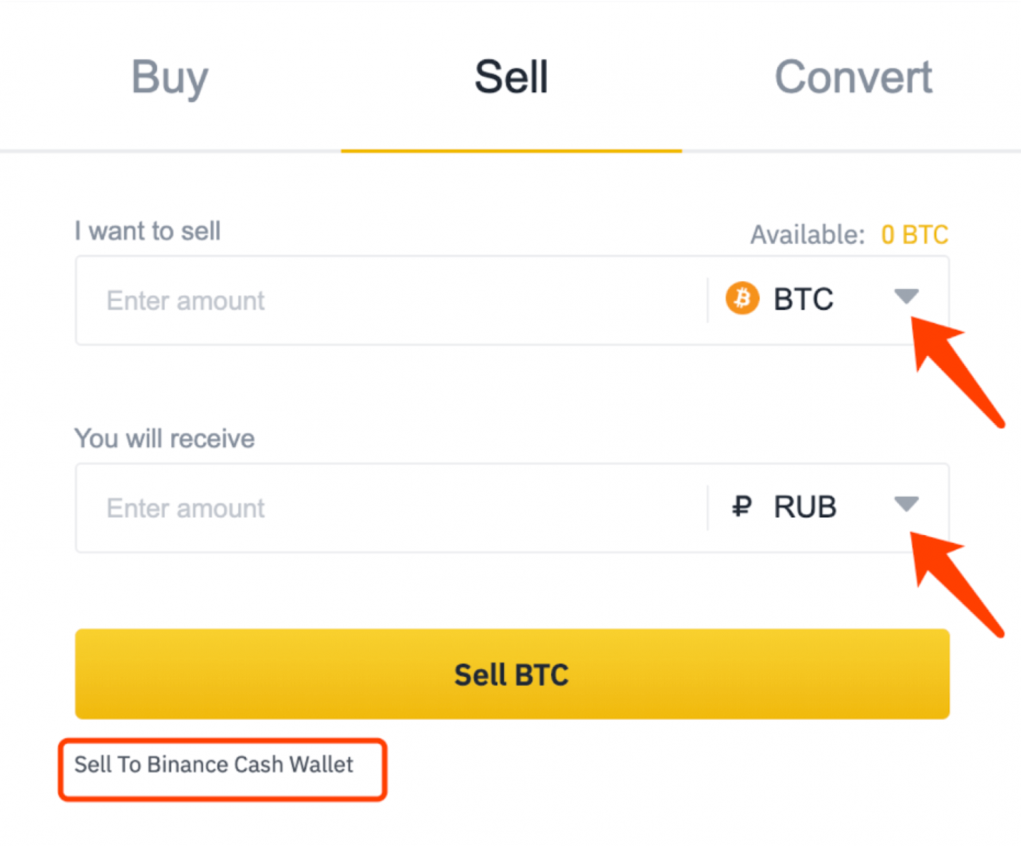 So kaufen und verkaufen Sie Crypto on Binance mit RUB