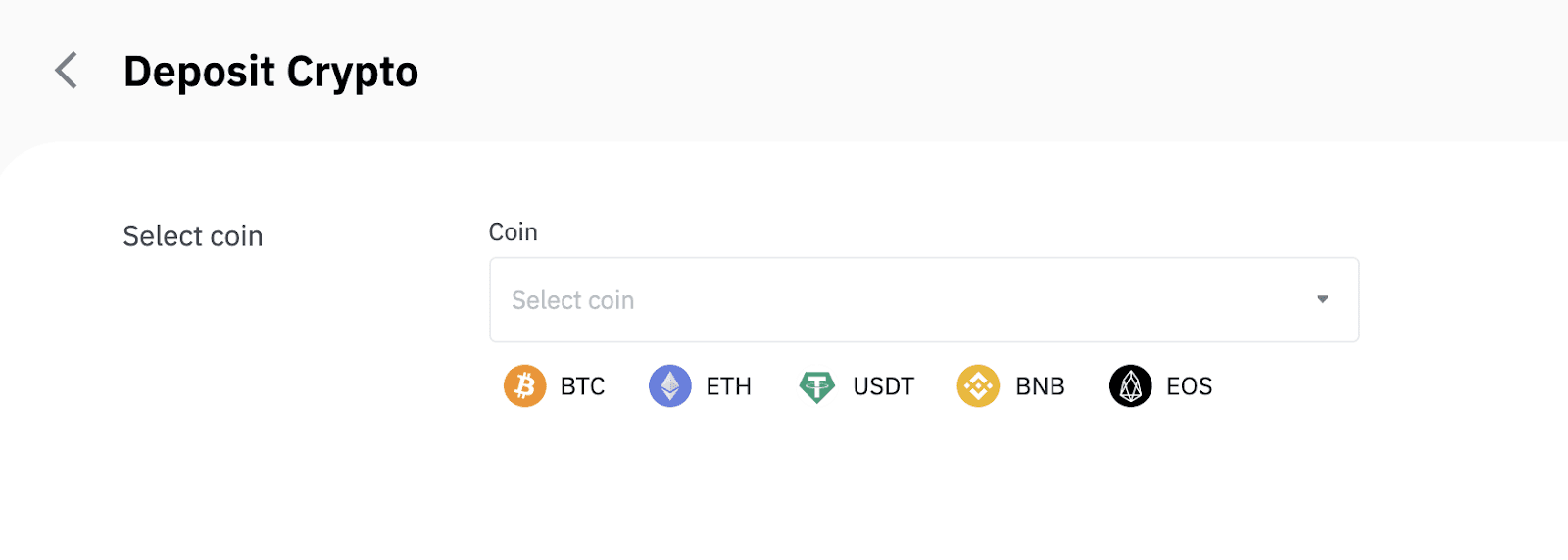 How to Deposit Crypto on Binance App and Website How to Deposit Crypto on Binance App and Website