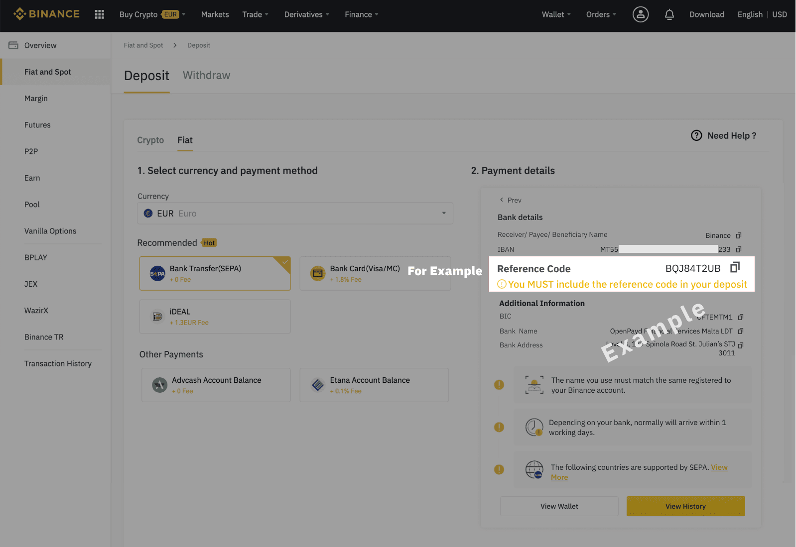 How to Deposit to Binance with French Bank: Caisse d’Epargne