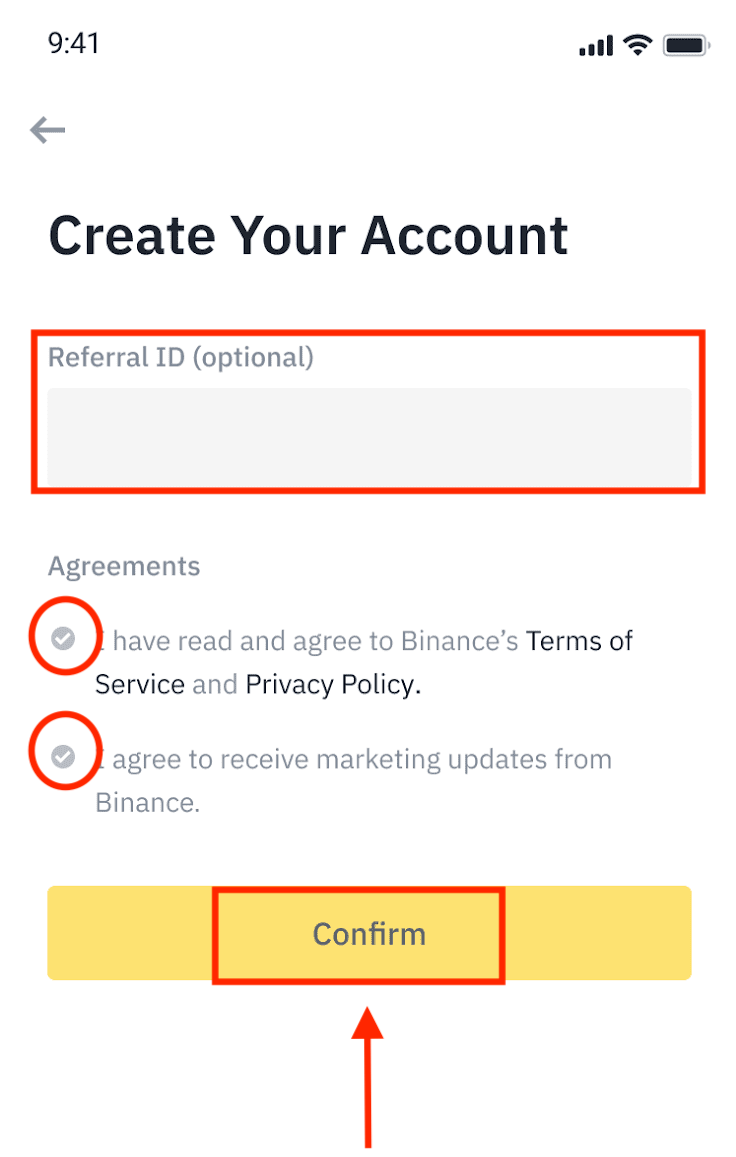 Kako odpreti račun in nakazati denar v Binance Kako odpreti račun in nakazati denar v Binance