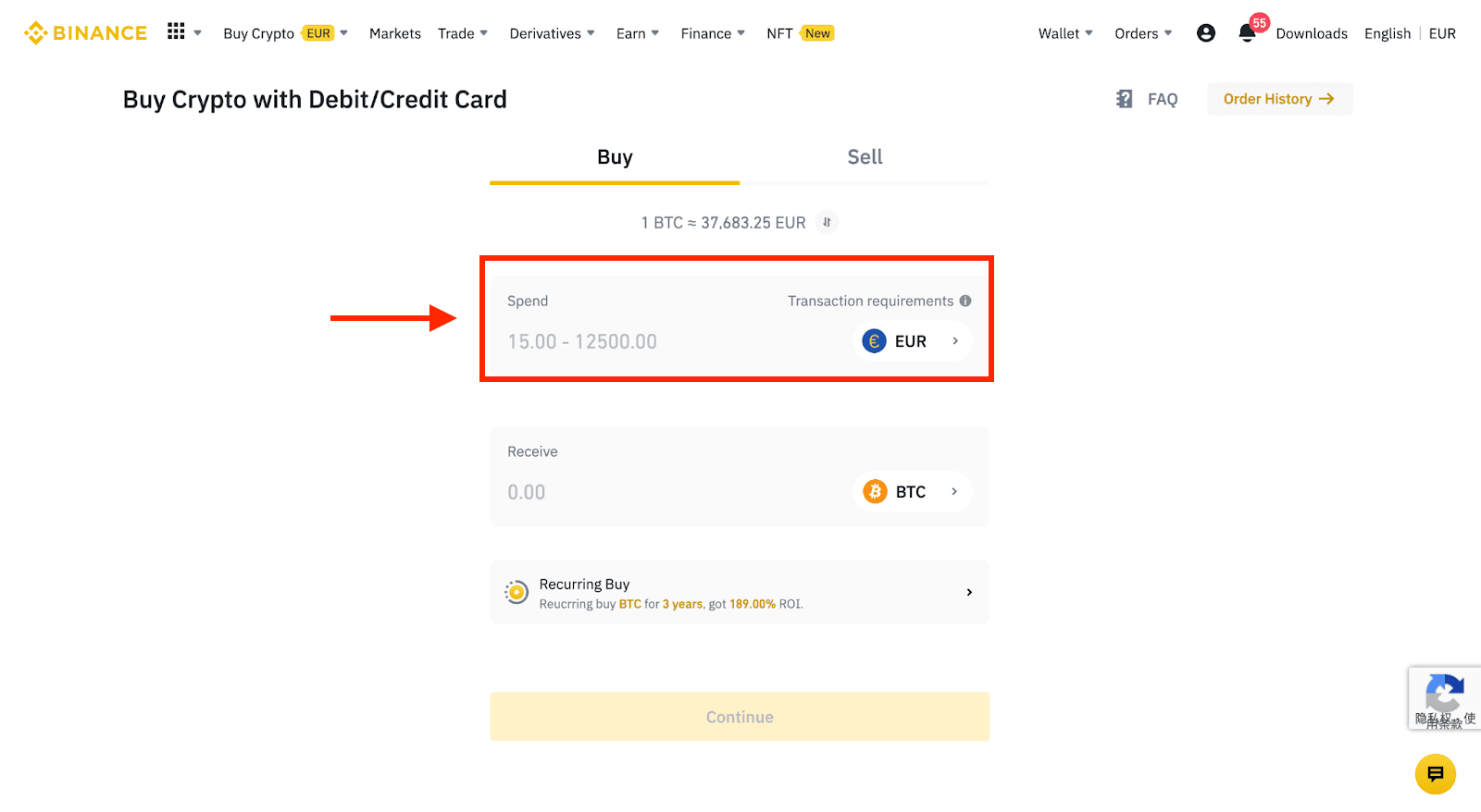 Kako odpreti račun in nakazati denar v Binance Kako odpreti račun in nakazati denar v Binance