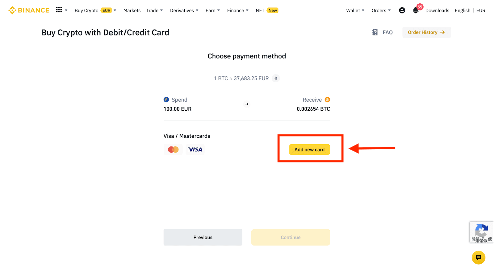 Kako odpreti račun in nakazati denar v Binance Kako odpreti račun in nakazati denar v Binance