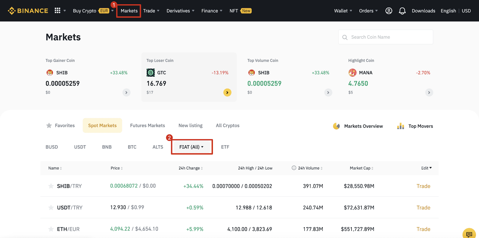 Kako odpreti račun in nakazati denar v Binance Kako odpreti račun in nakazati denar v Binance