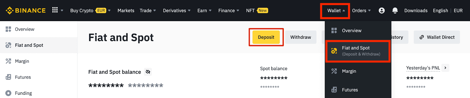 Kako odpreti račun in nakazati denar v Binance Kako odpreti račun in nakazati denar v Binance