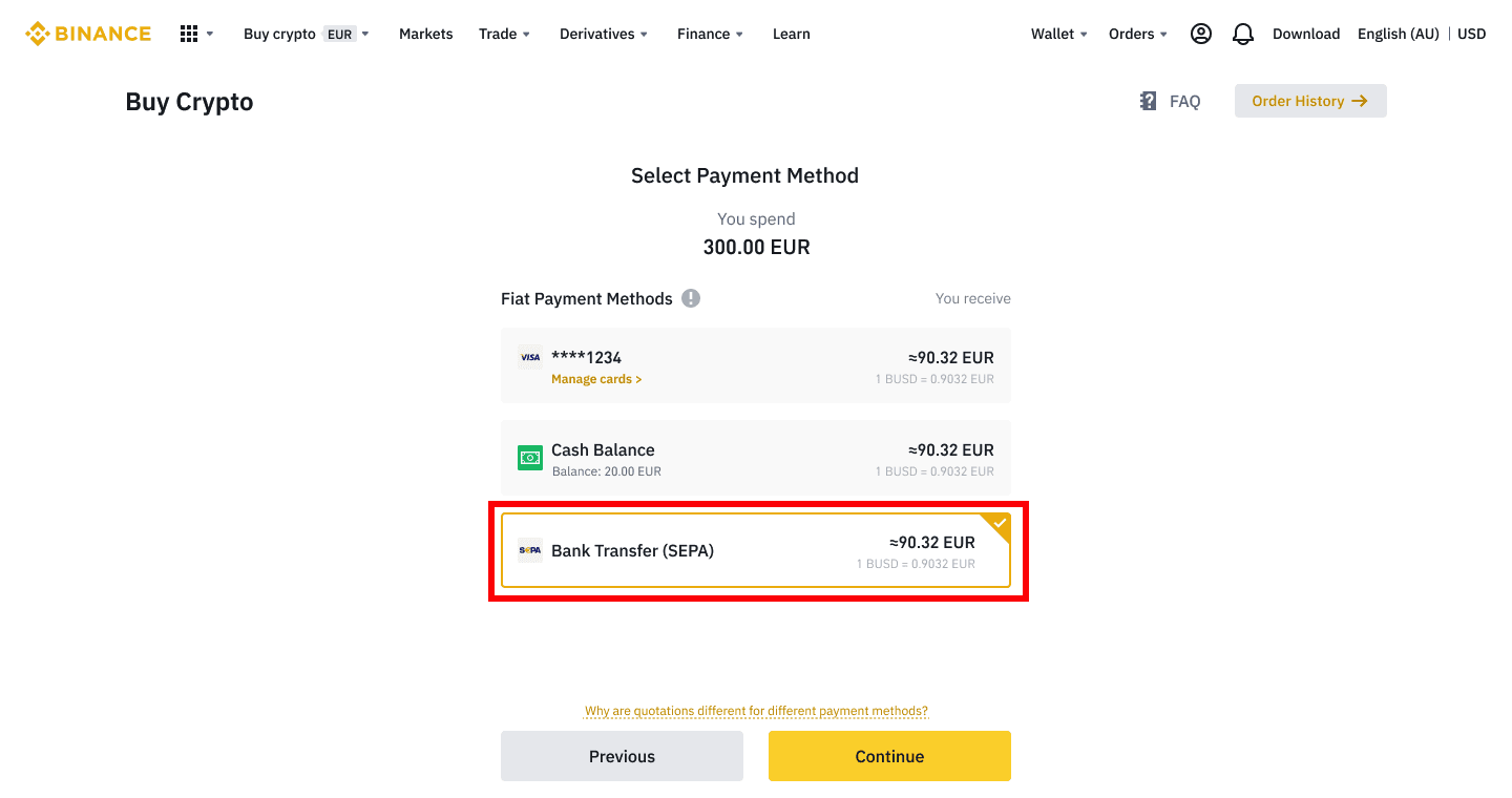 Kako odpreti račun in nakazati denar v Binance Kako odpreti račun in nakazati denar v Binance
