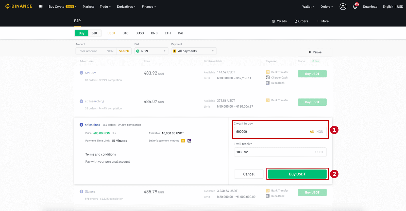 Kako odpreti račun in nakazati denar v Binance Kako odpreti račun in nakazati denar v Binance