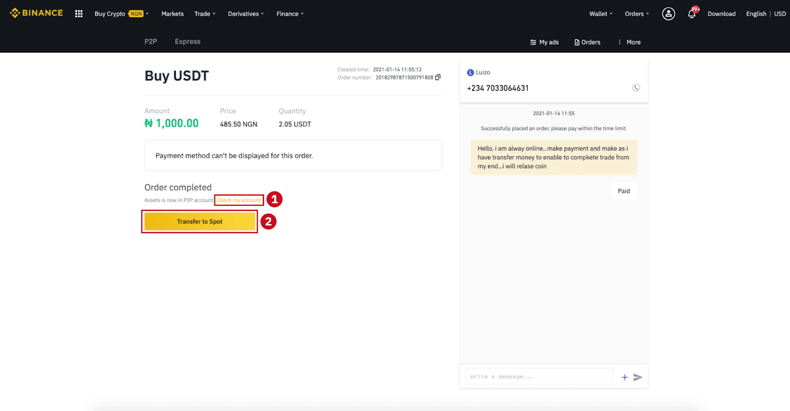 Kako odpreti račun in nakazati denar v Binance Kako odpreti račun in nakazati denar v Binance