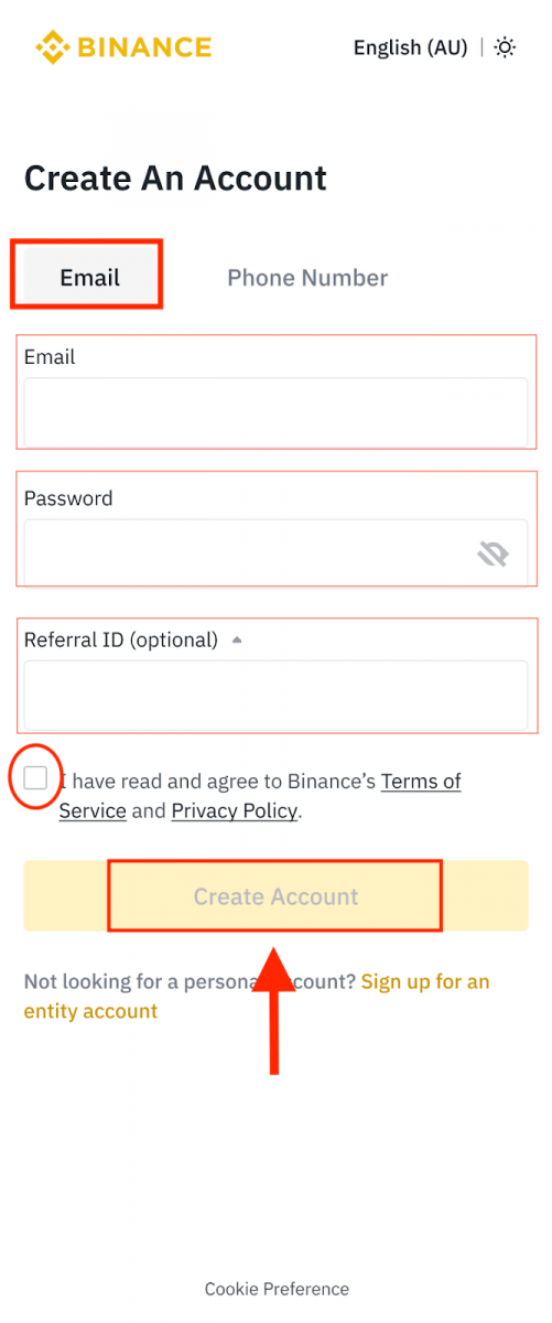Cum să vă înregistrați și să verificați contul în Binance Cum să vă înregistrați și să verificați contul în Binance