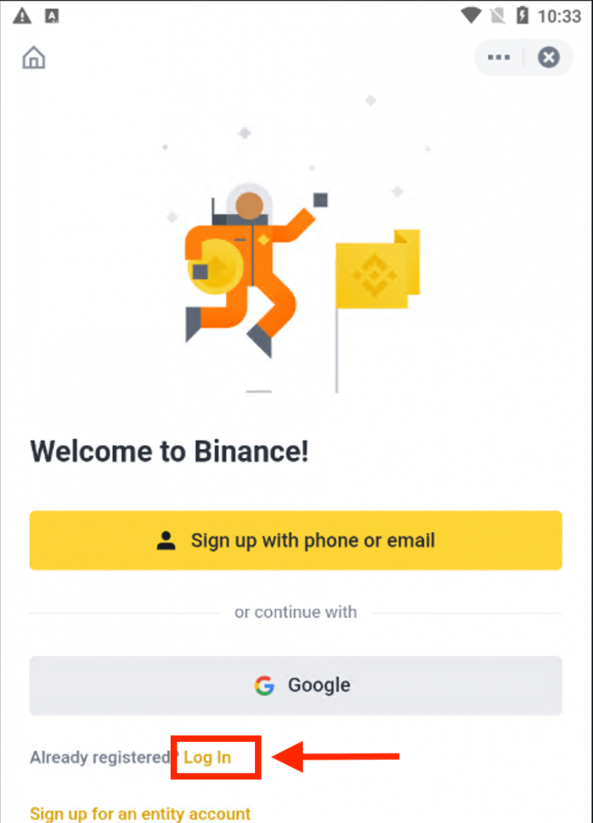 Paano mag -sign in at mag -atras mula sa Binance Paano mag -sign in at mag -atras mula sa Binance