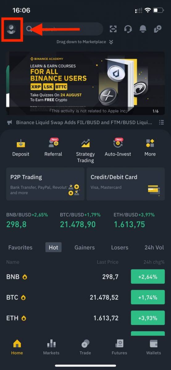 Paano mag -sign in at mag -atras mula sa Binance Paano mag -sign in at mag -atras mula sa Binance