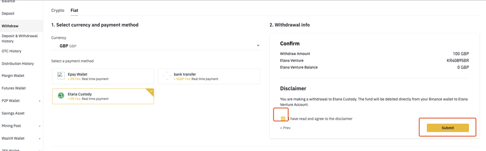 User Guide of Etana on Binance User Guide of Etana on Binance